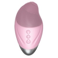 Face Brushes Electric Massage Sonic Brush Silicone Heating Face Facial Cleaning Washing Machine Skin Tool Face Cleaner Usb